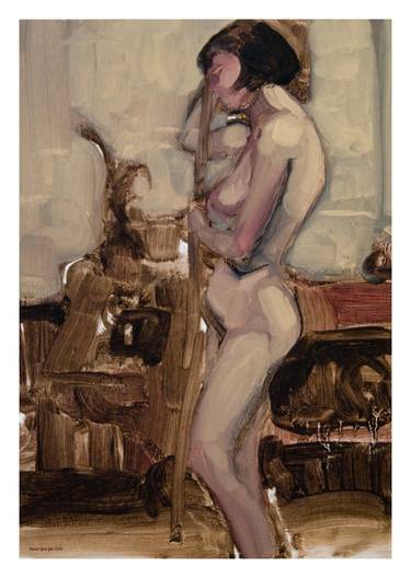 Print of Figurative Nude Paintings by Daniel Liam Gill