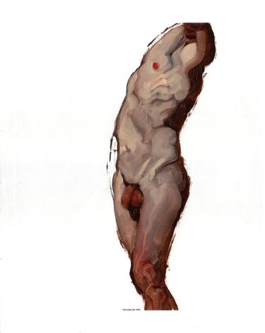 Print of Figurative Nude Paintings by Daniel Liam Gill