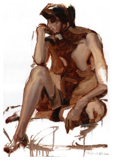 Print of Figurative Portrait Paintings by Daniel Liam Gill
