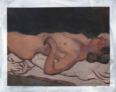 Original Figurative Nude Paintings by Daniel Liam Gill