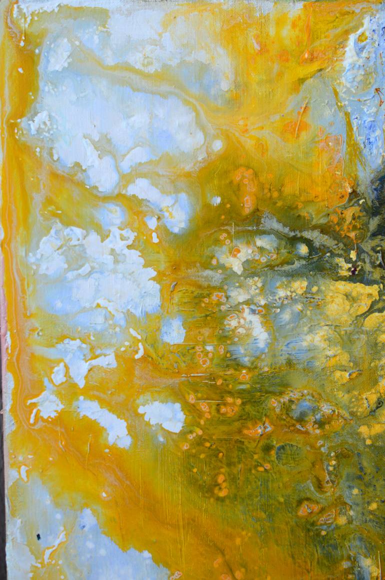 Original Abstract Expressionism Abstract Painting by Maksym Shulha