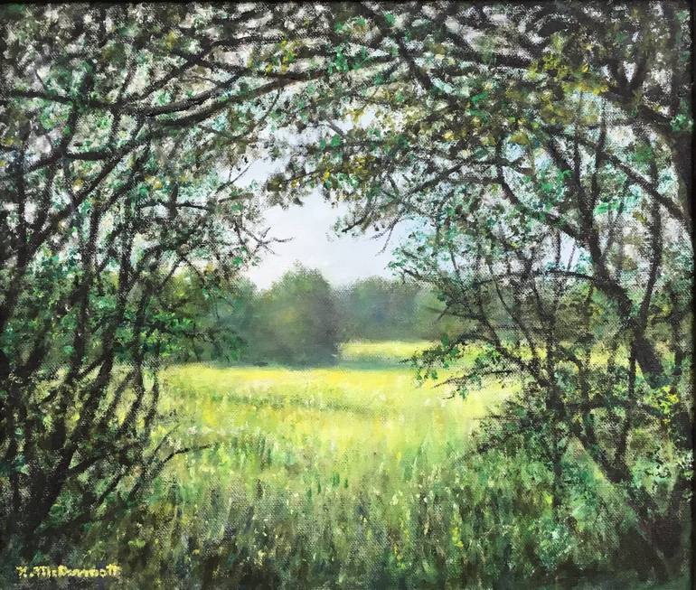 Original Realism Landscape Painting by Kathleen McDermott