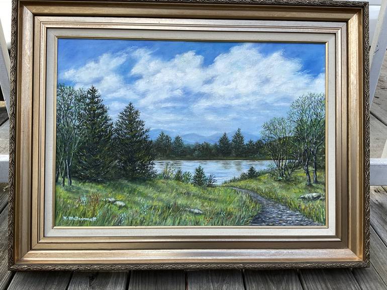 Original Realism Landscape Painting by Kathleen McDermott