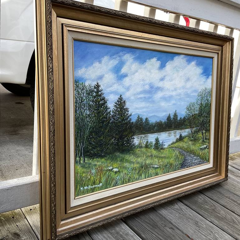 Original Realism Landscape Painting by Kathleen McDermott