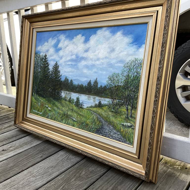 Original Realism Landscape Painting by Kathleen McDermott