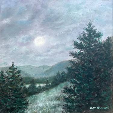Original Expressionism Landscape Paintings by Kathleen McDermott