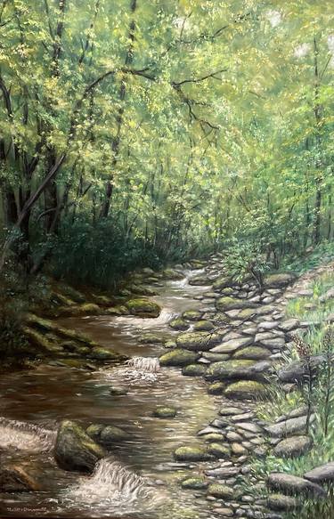 Original Realism Landscape Paintings by Kathleen McDermott