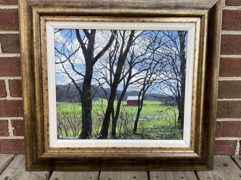 Original Impressionism Landscape Painting by Kathleen McDermott