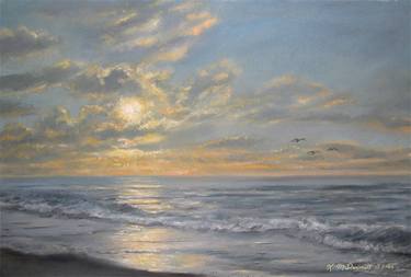 Original Fine Art Beach Paintings by Kathleen McDermott