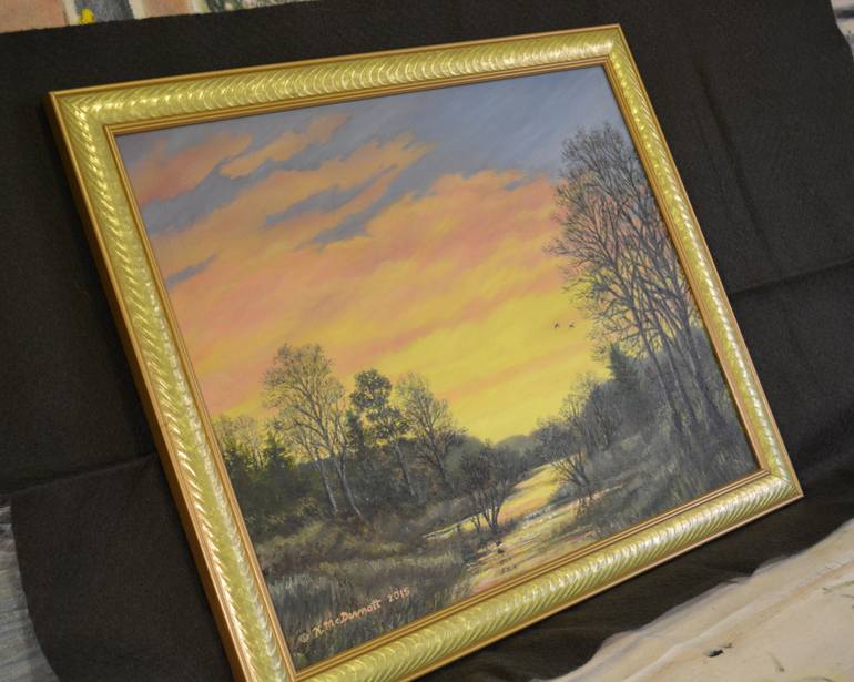 Original Fine Art Landscape Painting by Kathleen McDermott