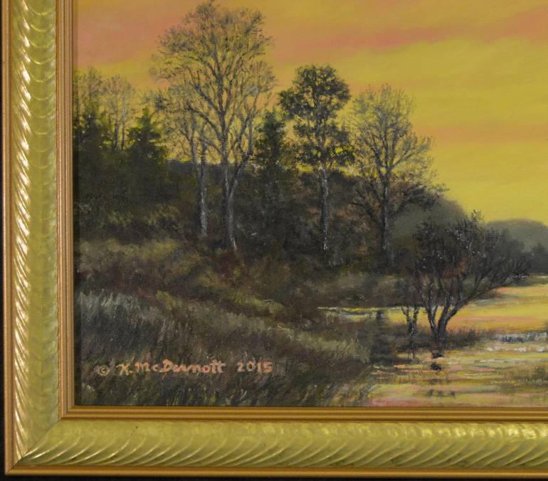 Original Fine Art Landscape Painting by Kathleen McDermott