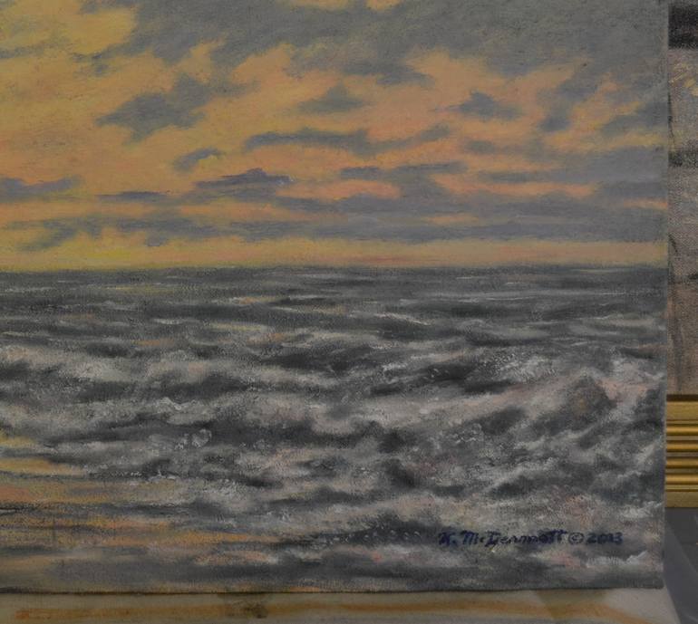Original Impressionism Seascape Painting by Kathleen McDermott