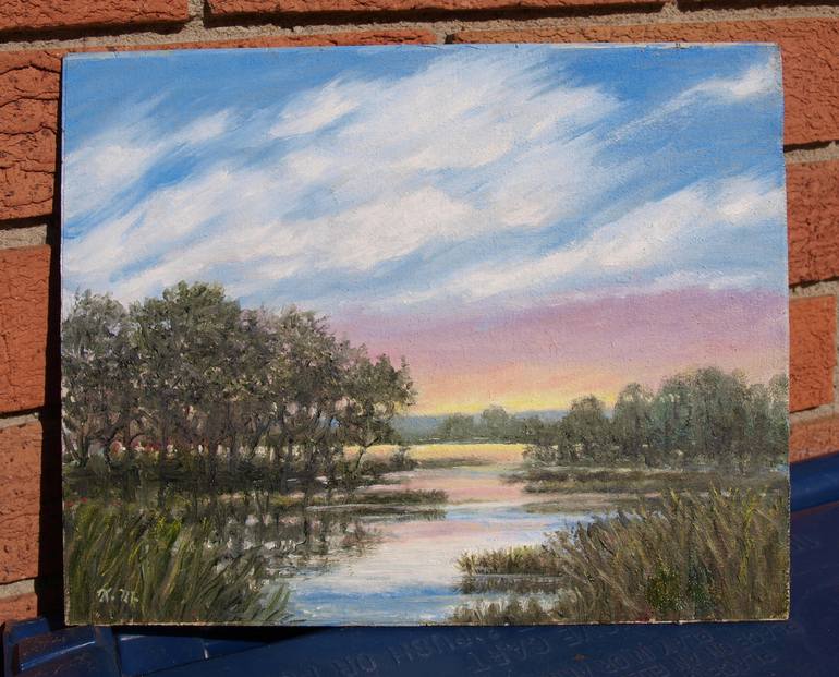 Original Fine Art Landscape Painting by Kathleen McDermott