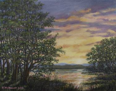 Original Fine Art Landscape Paintings by Kathleen McDermott