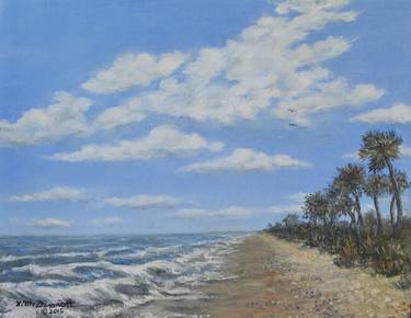 Print of Fine Art Beach Paintings by Kathleen McDermott