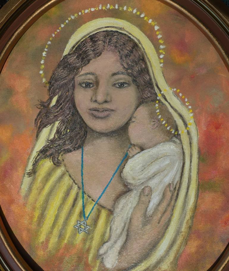 Original Fine Art Religious Painting by Kathleen McDermott