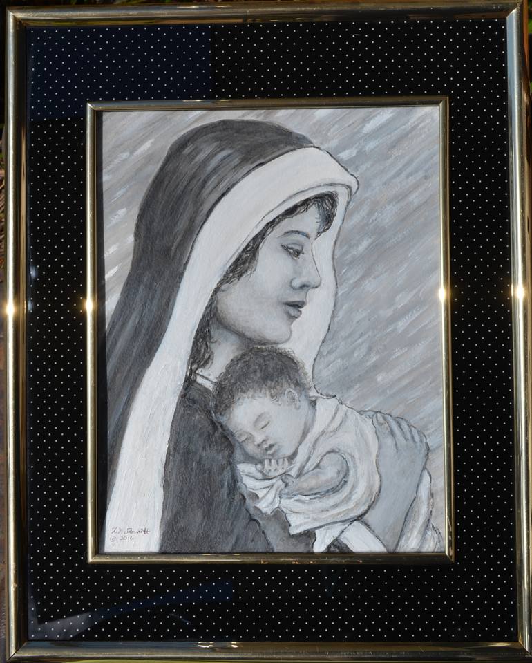 Original Figurative Religion Painting by Kathleen Mcdermott