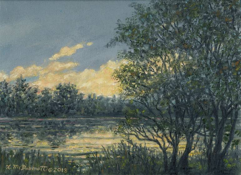 Original Landscape Painting by Kathleen McDermott