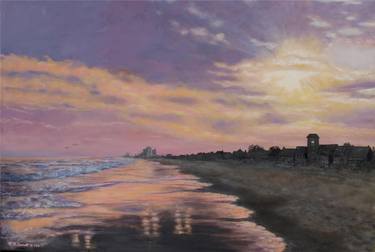 Original Fine Art Beach Paintings by Kathleen McDermott