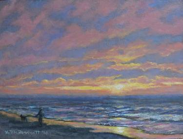 First Light - Golden Mile - oil 9X12 inches (SOLD) thumb
