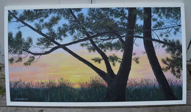 Original Fine Art Nature Painting by Kathleen McDermott