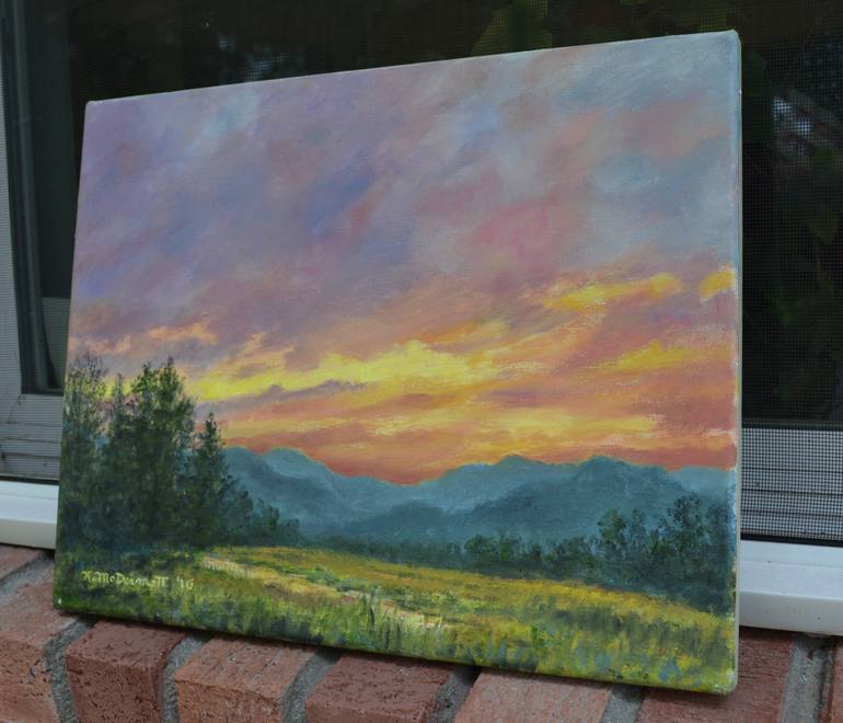 Original Fine Art Landscape Painting by Kathleen McDermott