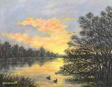 Original Fine Art Landscape Paintings by Kathleen McDermott