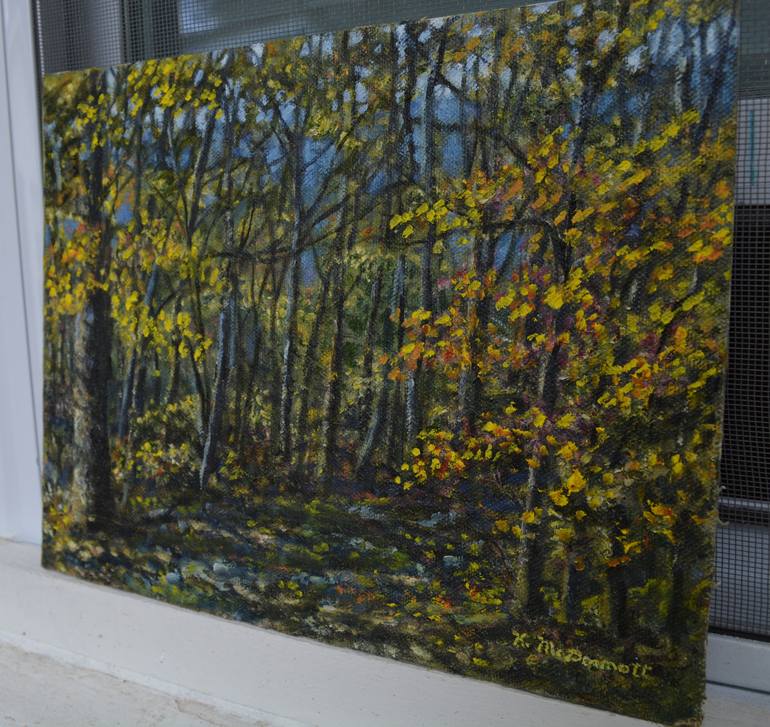 Original Impressionism Nature Painting by Kathleen McDermott