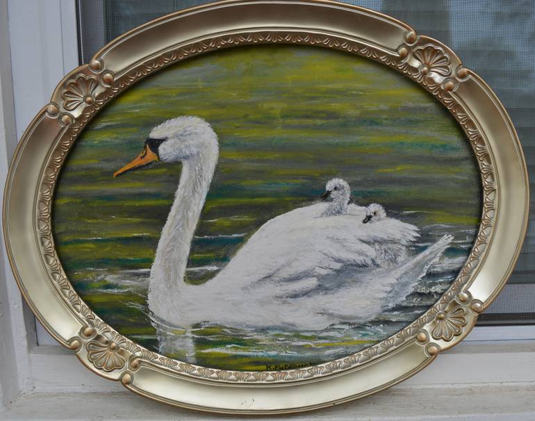 Original Realism Animal Painting by Kathleen McDermott