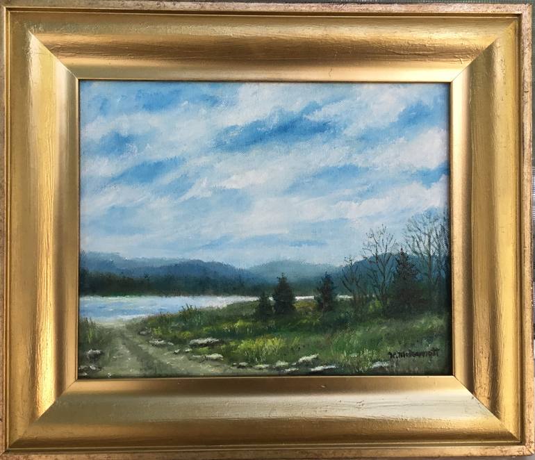 Original Realism Landscape Painting by Kathleen McDermott