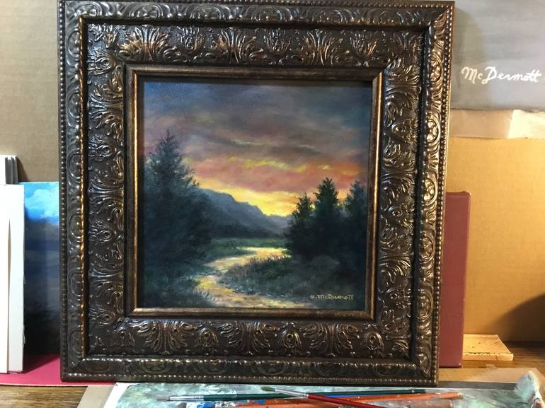 Original Realism Landscape Painting by Kathleen McDermott