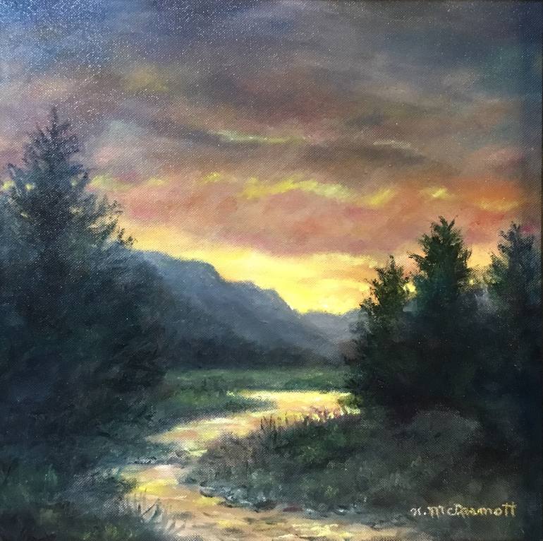 Original Realism Landscape Painting by Kathleen McDermott