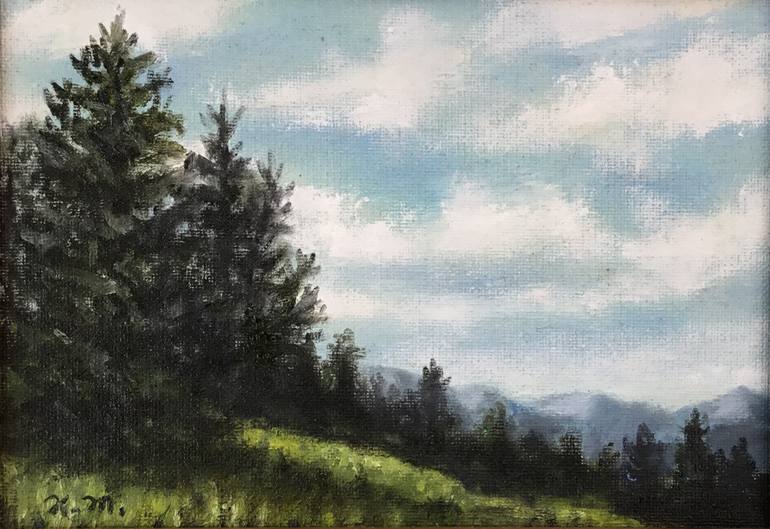 Original Fine Art Landscape Painting by Kathleen McDermott