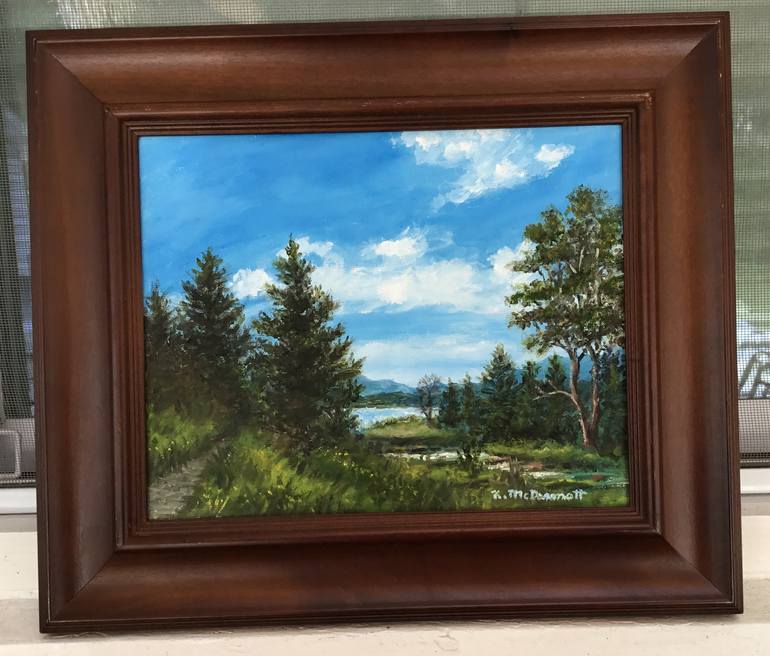 Original Fine Art Landscape Painting by Kathleen McDermott