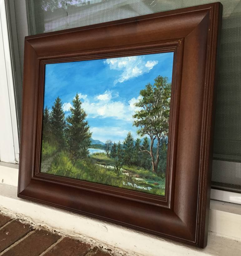 Original Fine Art Landscape Painting by Kathleen McDermott