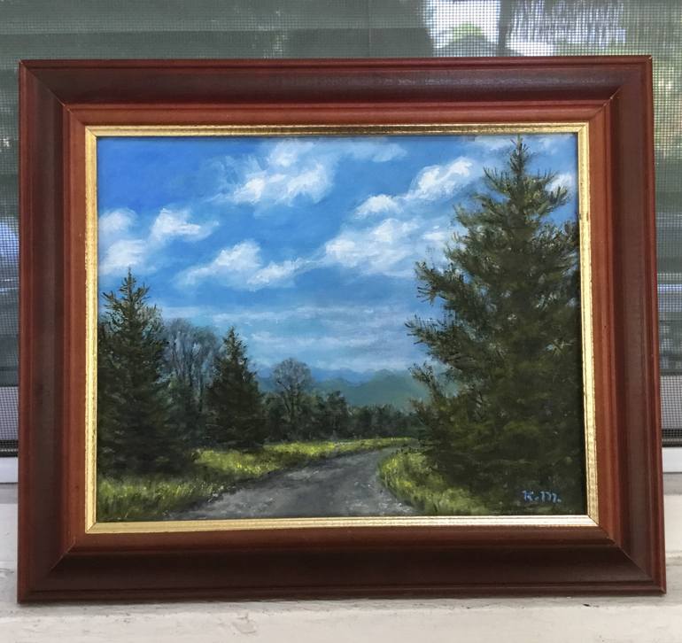 Original Realism Landscape Painting by Kathleen Mcdermott