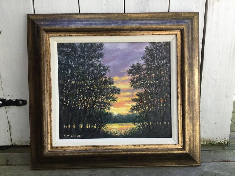 Original Impressionism Landscape Painting by Kathleen McDermott