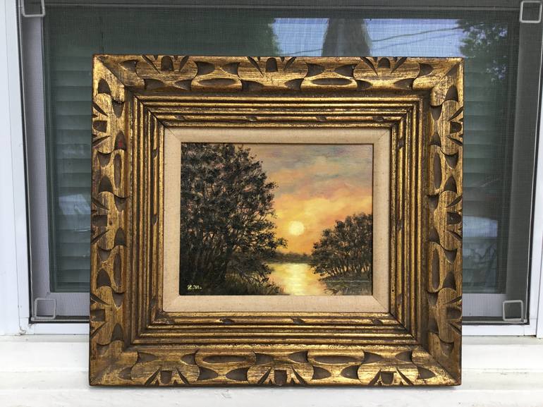 Original Impressionism Landscape Painting by Kathleen McDermott