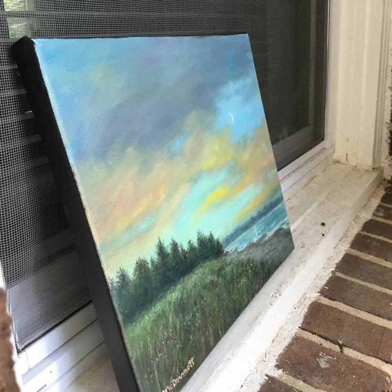 Original Impressionism Landscape Painting by Kathleen McDermott