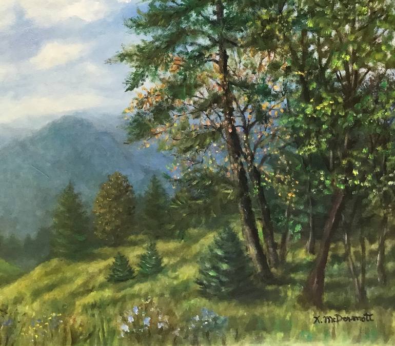 Original Landscape Painting by Kathleen McDermott