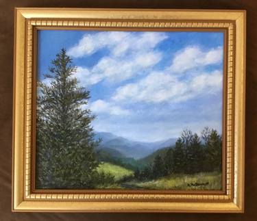 HIGH PASTURES - oil 12X14 thumb