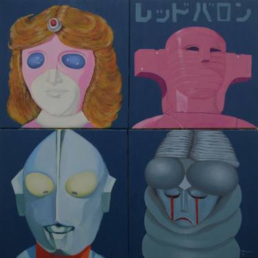 Original Figurative Popular culture Paintings by Anthony Miguel