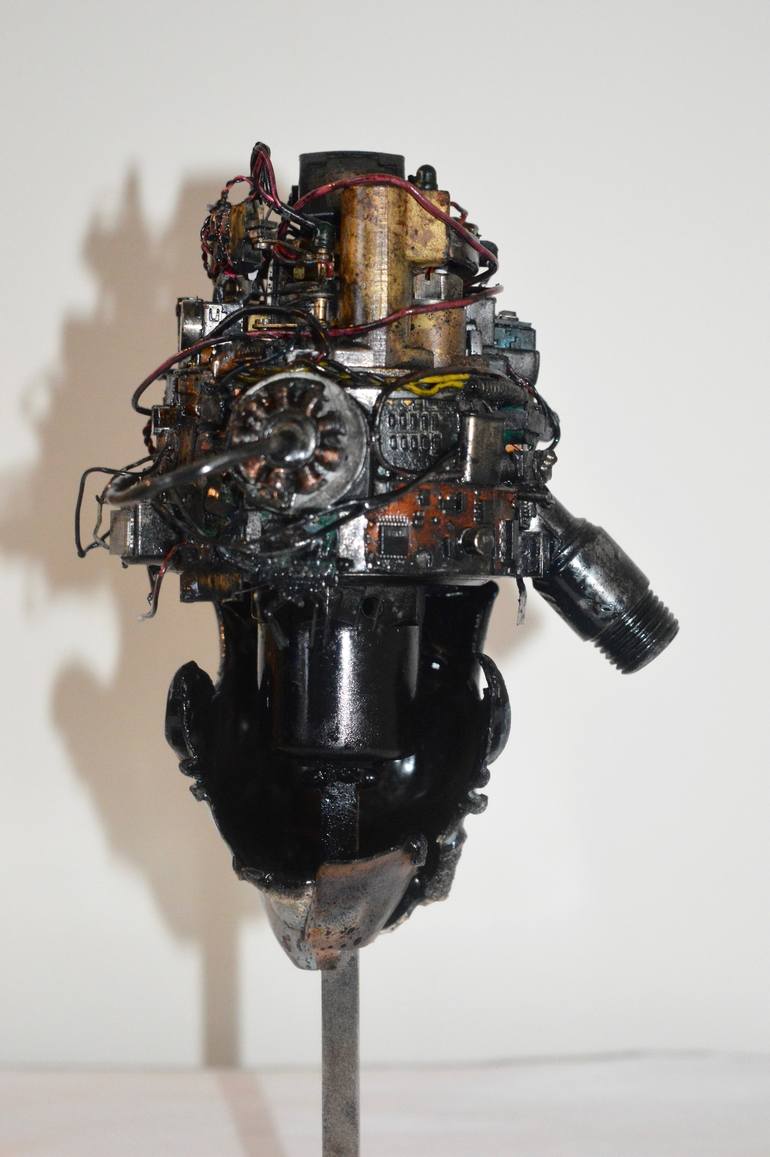 Original Science/Technology Sculpture by Anthony Miguel