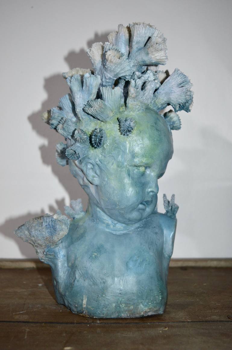 Original Figurative Fantasy Sculpture by Anthony Miguel