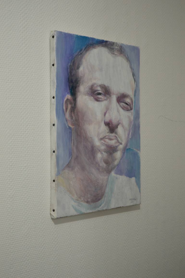 Original Portrait Painting by Anthony Miguel