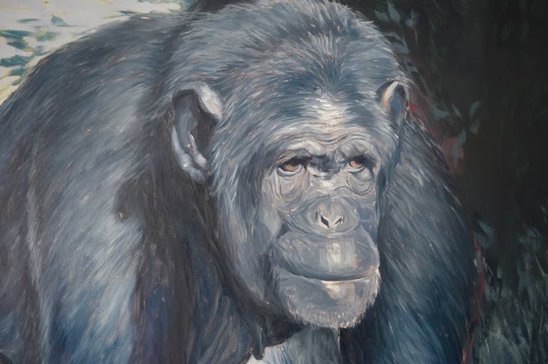 Original Figurative Animal Painting by Anthony Miguel