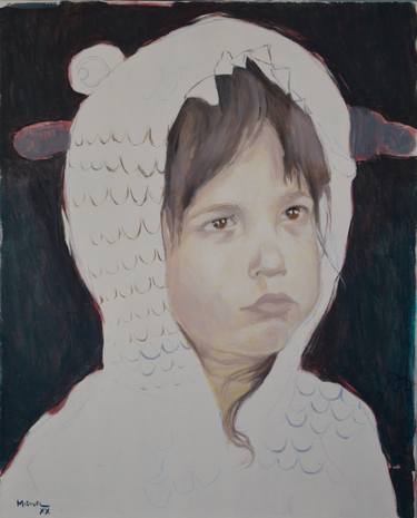 Original Figurative Children Paintings by Anthony Miguel
