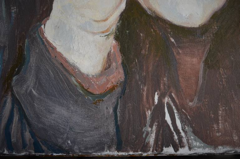Original Figurative People Painting by Anthony Miguel