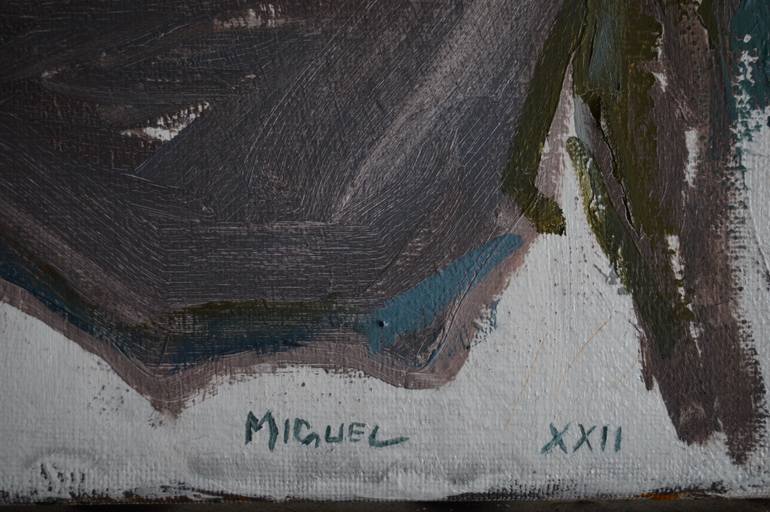 Original Figurative People Painting by Anthony Miguel
