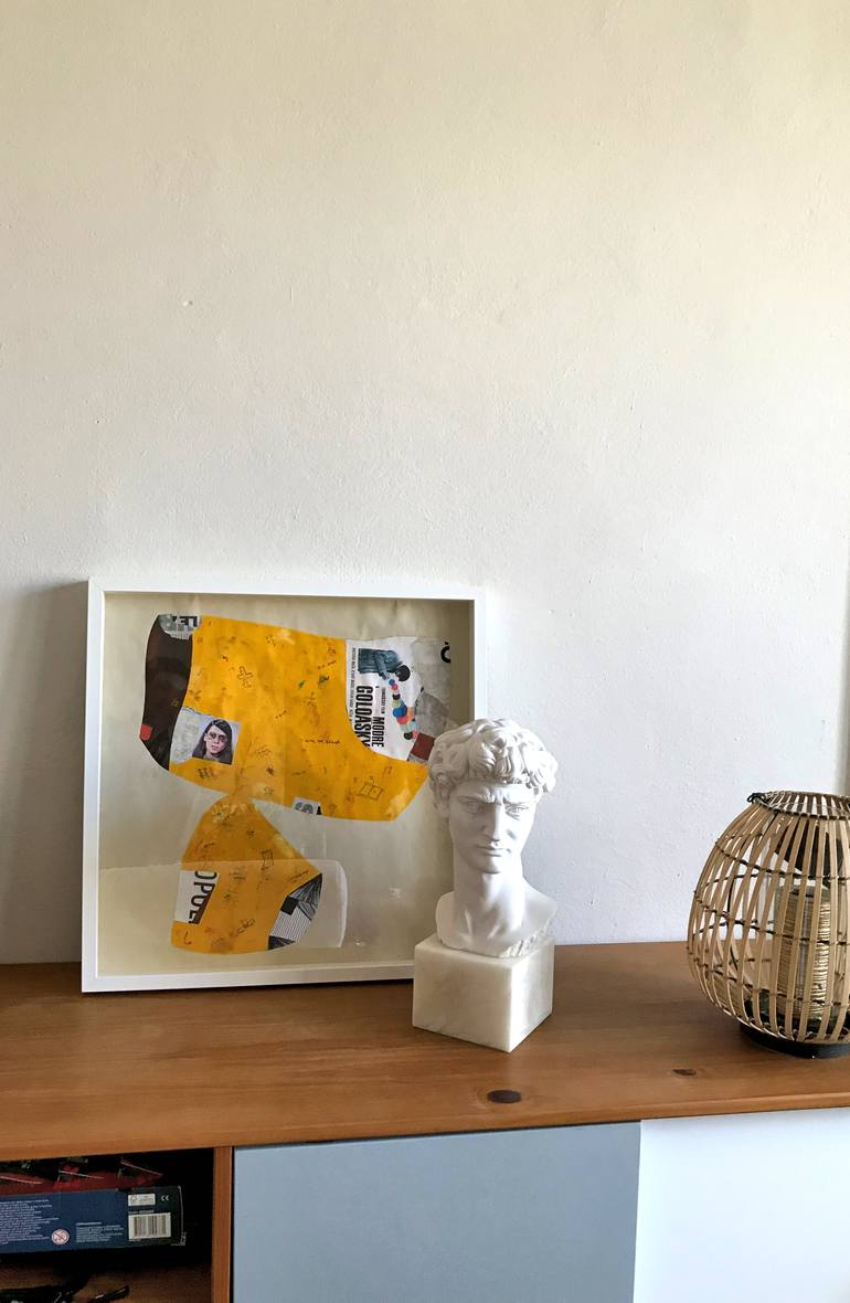 Original Abstract Expressionism Abstract Painting by Michele Senesi